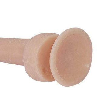 DILDO CON TESTICULOS NATURAL 20 CM COMANDO