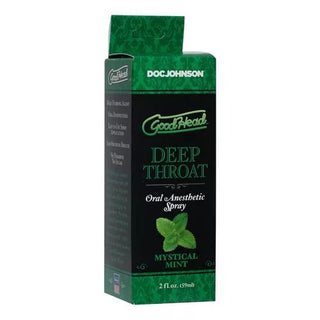 SPRAY SEXO ORAL ANTIARCADA GOOD HEAD SABOR MENTA MISTICA 59 ML