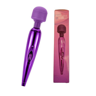 VIBRADOR ESTIMULADOR RECARGABLE MICROFONO MORADO