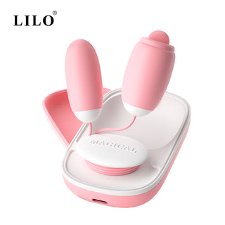 BALA VIBRADORA CON ESTIMULADOR LILO MILA