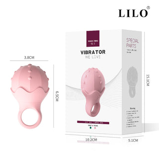 ANILLO ESTIMULADOR PARA EL DEDO LILO MAGIC RING ROSA