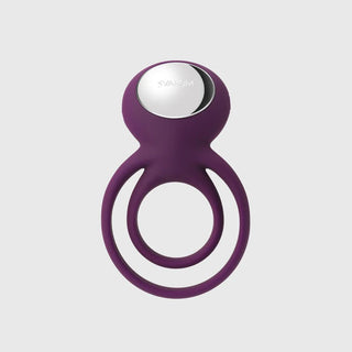 ANILLO VIBRADOR CON ESTIMULADOR DE CLITORIS SVAKOM TAMMY.