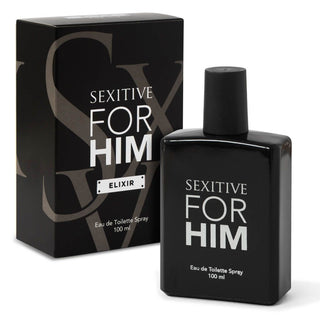 PERFUME CON FEROMONA DE CABALLERO SEXSITIVE ELIXIR 100 ml