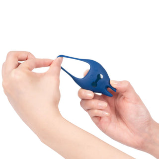 ANILLO VIBRADOR RECARGABLE CON ESTIMULADOR MENTA