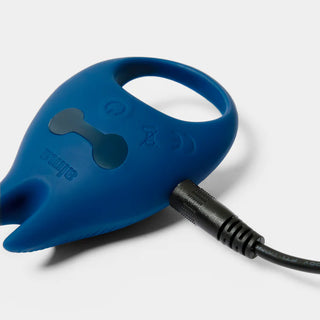 ANILLO VIBRADOR RECARGABLE CON ESTIMULADOR MENTA