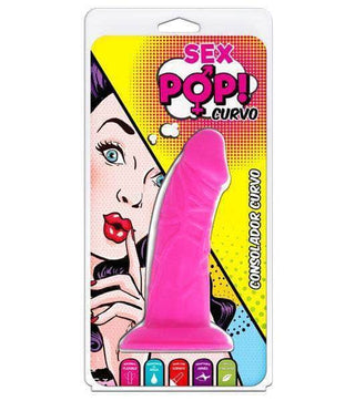 DILDO ROSA SEX POP CURVO