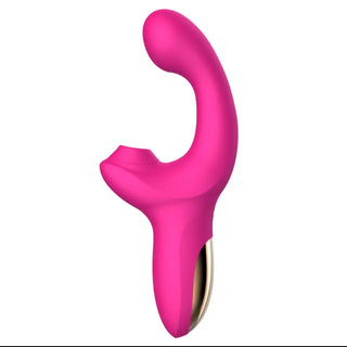 VIBRADOR CON ESTIMULADOR DE CLITORIS RECARGABLE ADOLFO