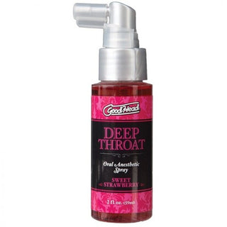 SPRAY SEXO ORAL ANTIARCADA GOOD HEAD SABOR FRUTILLA 59 ML.